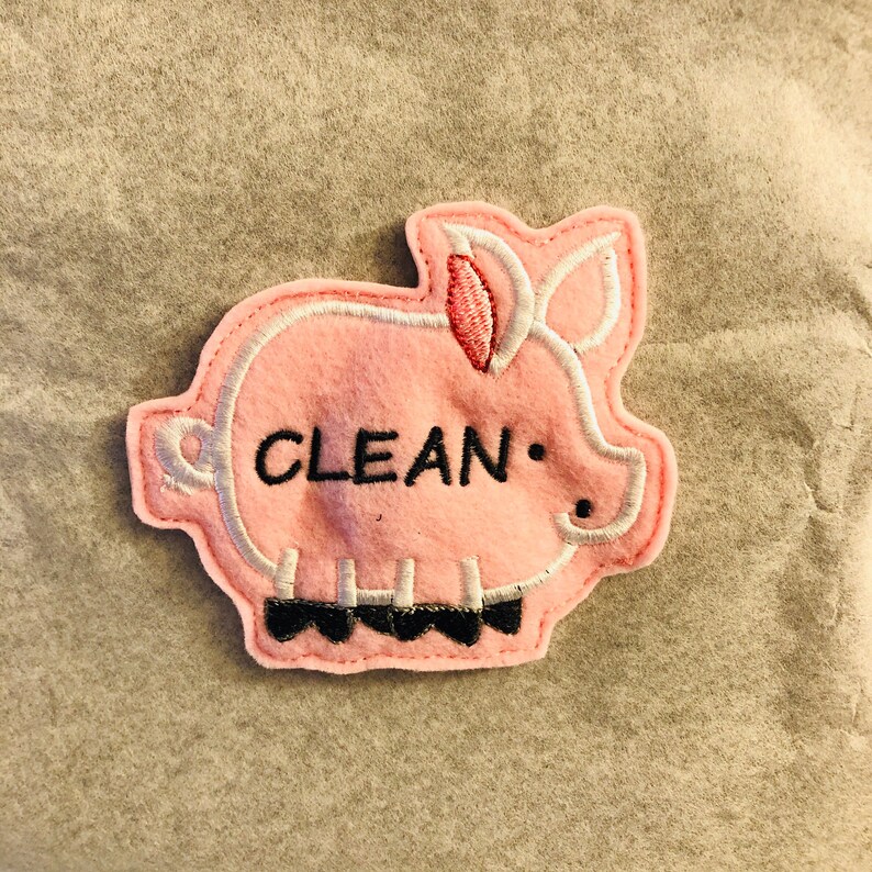 Pig Dishwasher Dishwasher Clean Dirty Kitchen Etsy