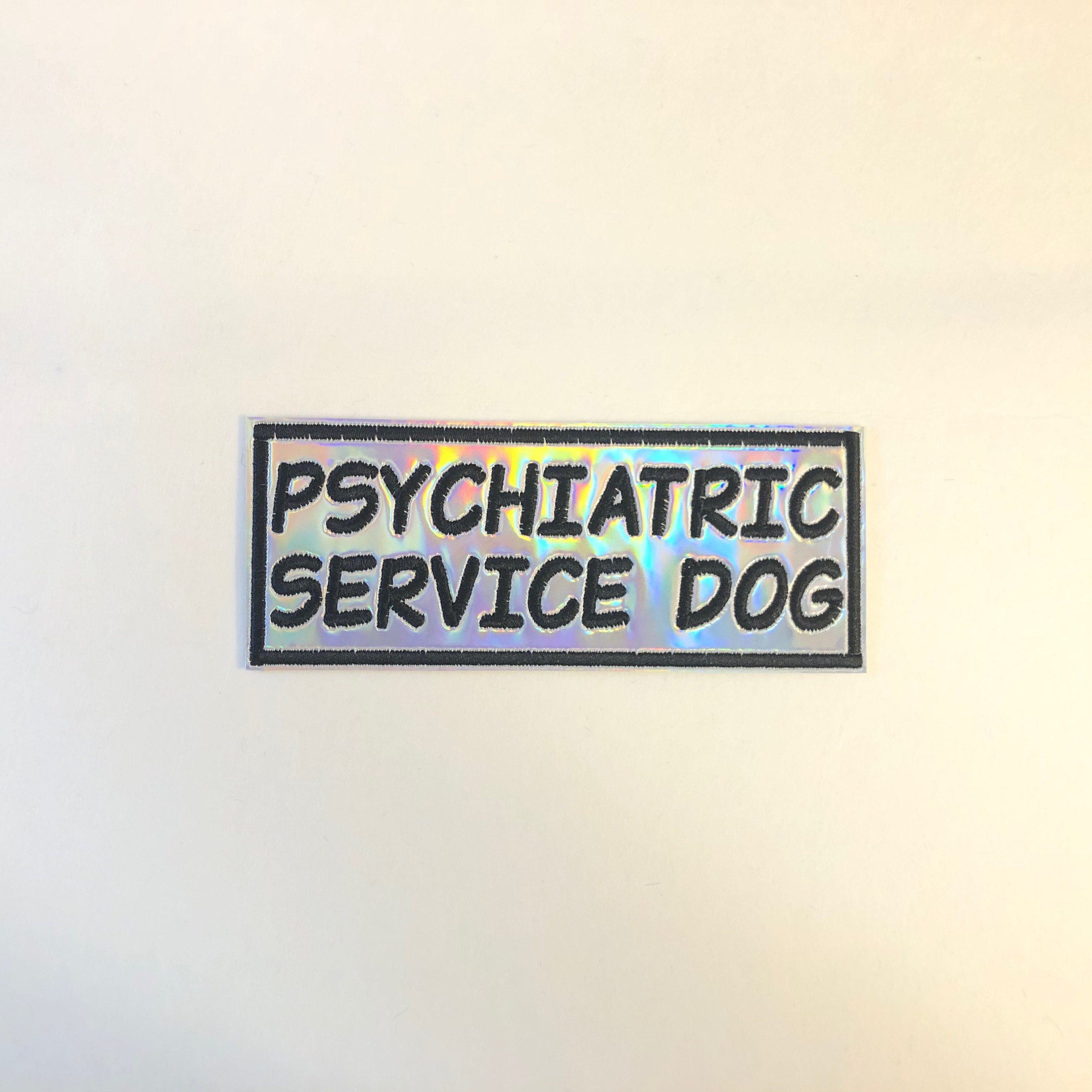 psychiatric service dog patch