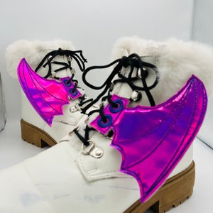 Dragon Boot Wings, Shoe Wings, Custom Boot Wings, Skate Wings, Pair of Wings, Goth Accessories, Bat Wings