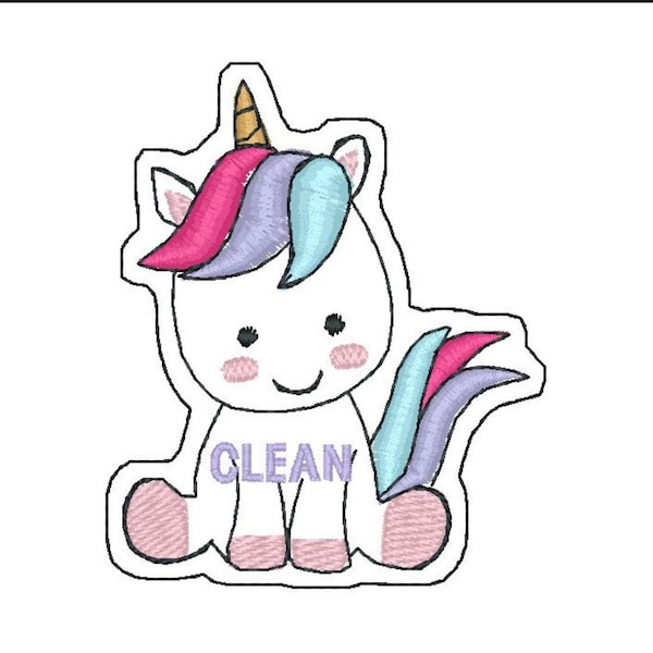 Unicorn Dishwasher Magnet, Uni Dishwasher Magnet Clean Dirty, Kitchen Magnet, Kitchen Gadgets, Dishwasher, Realtor Closing Gift, Unicorn