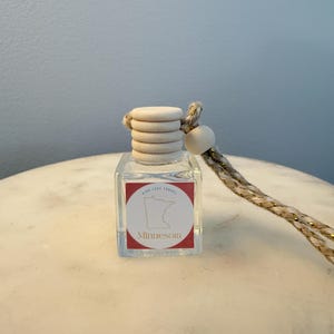 Minnesota Pine Car Diffuser – Handmade Cabin Gift, Balsam Patchouli Cedar Scent