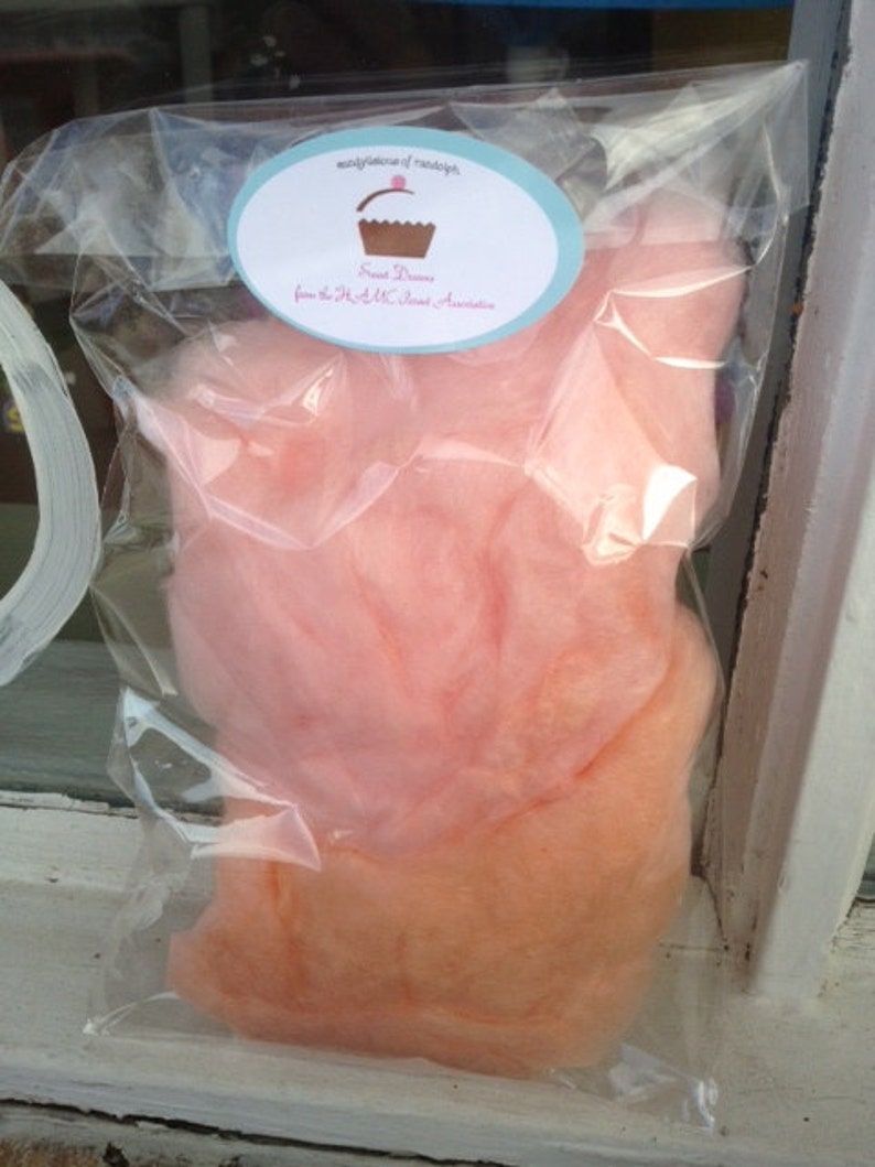 20 Cotton Candy Favors 1 or 2 flavors choices in each bag image 1