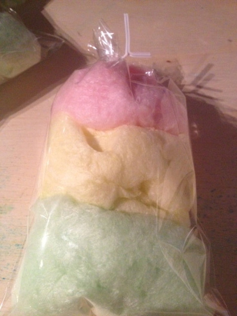 20 Cotton Candy Favors 1 or 2 flavors choices in each bag image 4