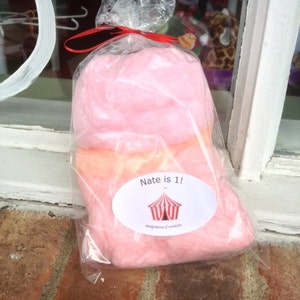 20 Cotton Candy Favors 1 or 2 flavors choices in each bag image 2