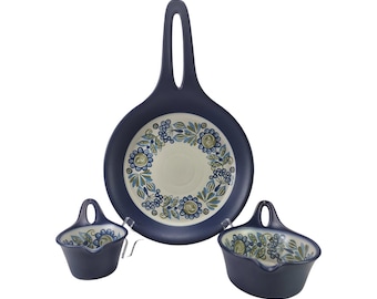 Three Piece Figgjo Norway Tor Viking Cookware Set