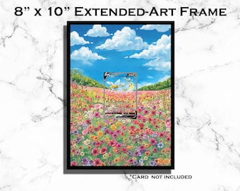 Moldura artística estendida Beedrill V – Impressão brilhante 8x10, estojo magnético UV (cartão não incluído)