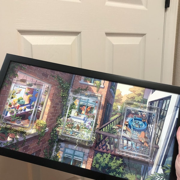 HighRise Neighbors 151 Starter - 3 Card Artwork Frame - Magnetic UV Cases Included
