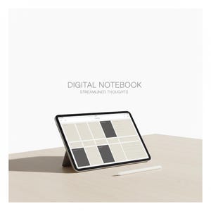Digital Notebook — Auto‑Titled Chapters, Autosave, Distraction‑Free Writing | Personal Knowledge Organizer