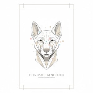 App AI Dog Image Generator | Hondenraskunst en aangepaste scènes | Upload je hondenfoto |Kleur of zwart-wit | Onlinetoegang