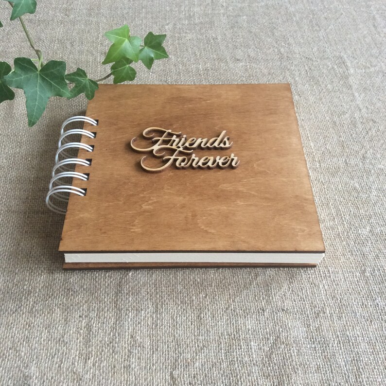 Bff photo album gift for best friend 6 x 6 album Etsy