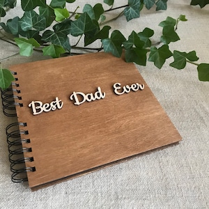 Gift for Grandpa / Photo Album for Grandfather / Scrapbook image 8