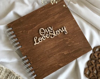 Paare Scrapbook - Our Story Fotoalbum - Valentinstag Geschenk
