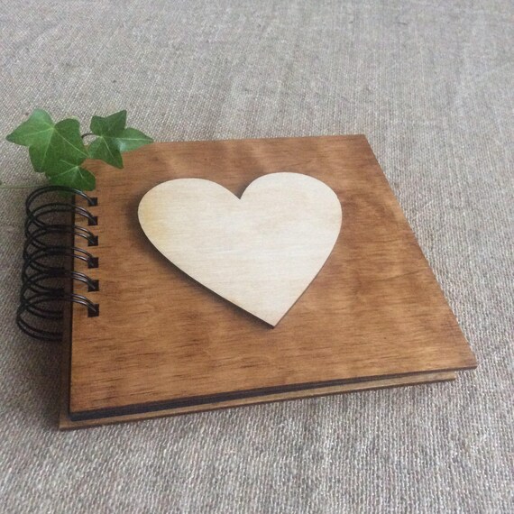 Photo album black pages scrapbook album small wedding Etsy