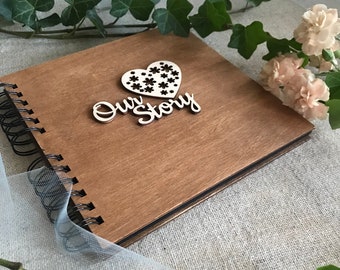 Our Story Scrapbook / Photo Album for Couple / Christmas Gift