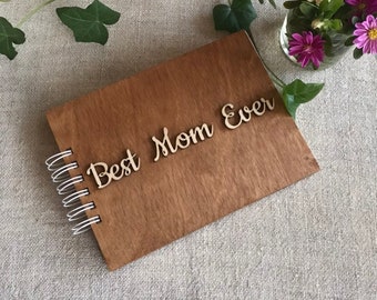 Gift for Mother, Photo Album for Mom, Birthday Scrapbook