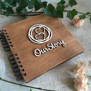 Couples Photo Album / Gift for Husband / Anniversary Scrapbook / Personal Handmade Gift