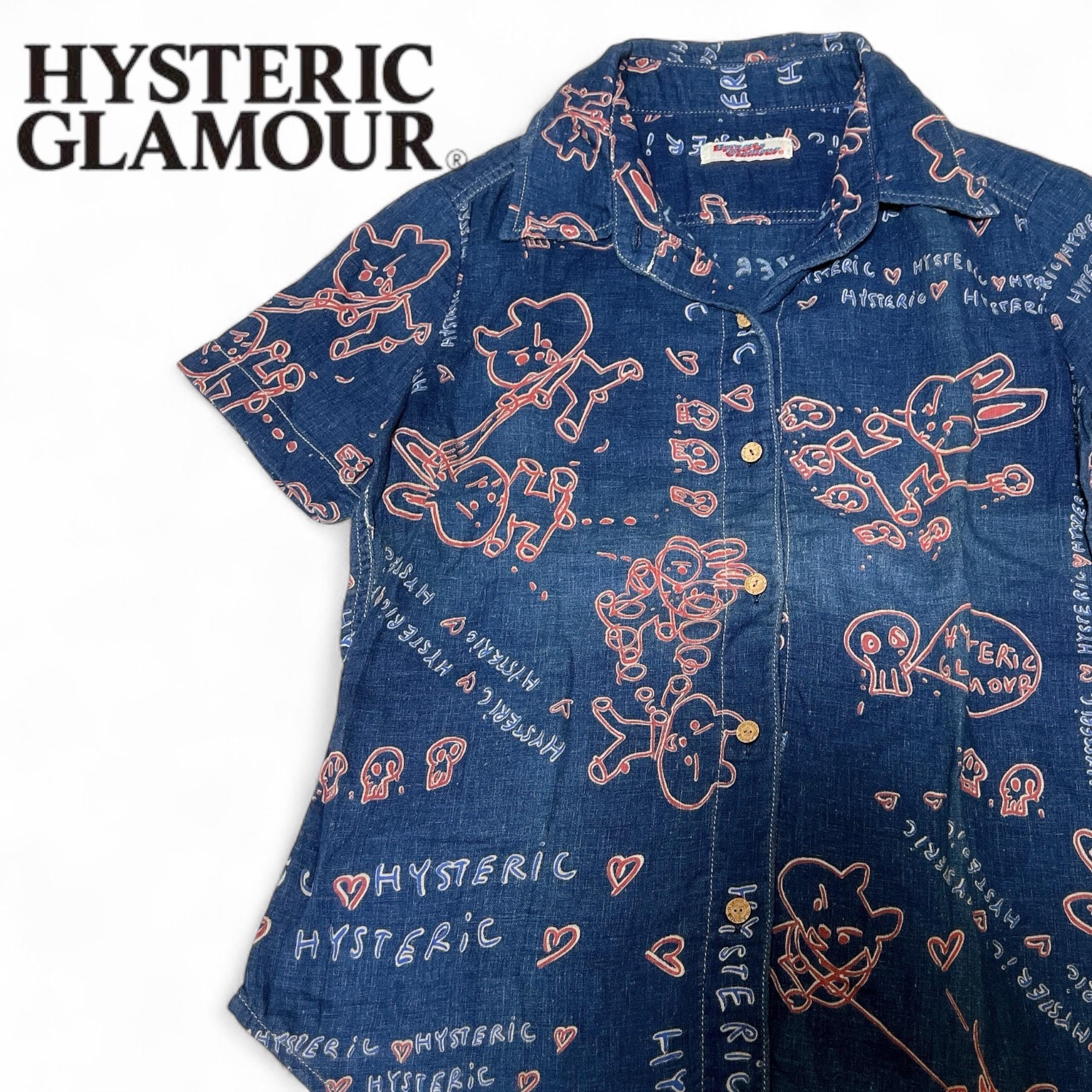 Hysterics 90年代Y2K　vintageグレー Vネック タンクトップ Hysterics 90年代Y2K vintageグレー Vネック タンクトップ 【公式通販】