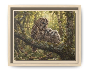 Matte Canvas, Framed (Multi-color)