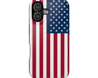 American Flag Phone Case | Magnetic Impact-Resistant Case