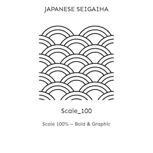 Japanese Seigaiha Wave Pattern SVG | Seamless Traditional Scale Tile (Digital Download)
