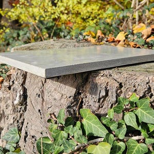 Beton Untersetzer Groß – Minimalistische Tischunterlage Rund oder Rechteckig | Piazza Sotto Giro Sotto
