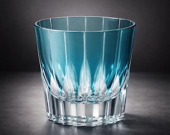 Whiskey Glass Set – Hand Cut Japanese Crystal Tumbler -Edo Kiriko - Asanoha Kikko Shippo Patterns - Luxury Bourbon Glass, Gift for Him