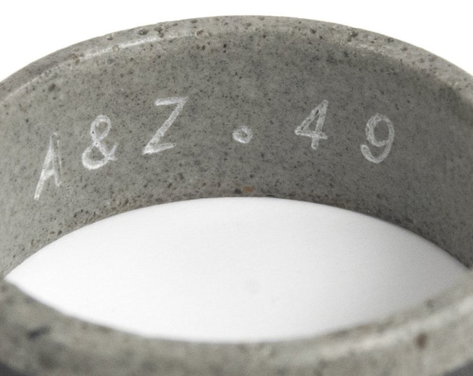 Engraving for one (1) ring