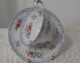 Shelley Crochet Tea Cup and Saucer