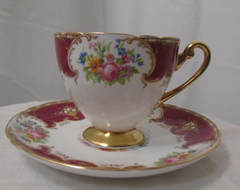 Shelley Tea Cup and Saucer