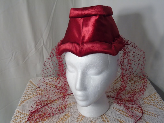 Red Velvet Hat