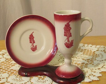 Espresso Cup and Saucer