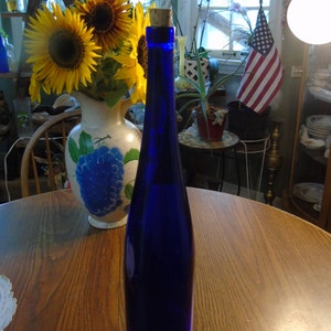 Cobalt Blue Bottle