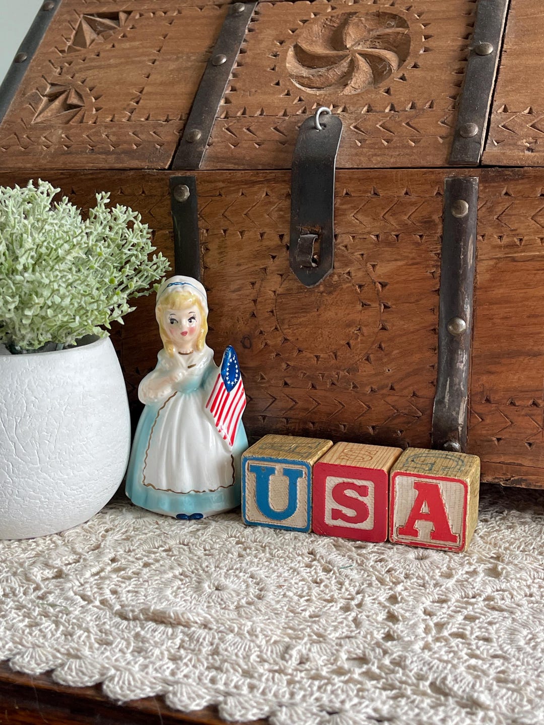 Usa Blocks USA Blocks, Vintage Blocks, Vintage Wooden Blocks, Wood Blocks ...