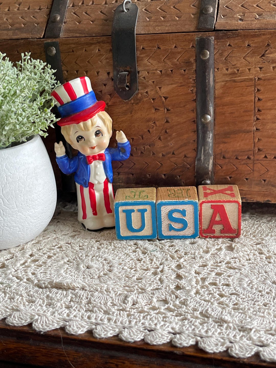 Usa Blocks USA Blocks, Vintage Blocks, Vintage Wooden Blocks, Wood Blocks ...