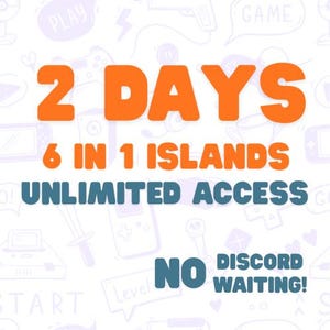 2 Days Unlimited Access to 7 islands