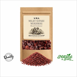 Milki Supari | Sweet Indian Mouth Freshener, After Meal Refreshment| GMP CERTIFIED PRODUCTs