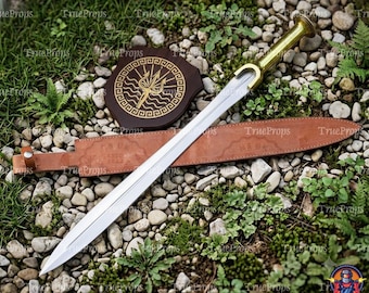 Riptide Sword – Percy Jackson Collector's Replica with Display Plaque