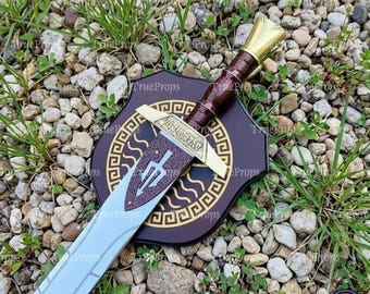Riptide Sword – Percy Jackson Collector's Replica with Display Plaque