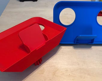 3d Printed PAIR of Costco Cart Shopping Trays