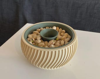 3D gedruckte Snackschale, Dual-Layer-Nussschale, Konfektschale - Personal Size