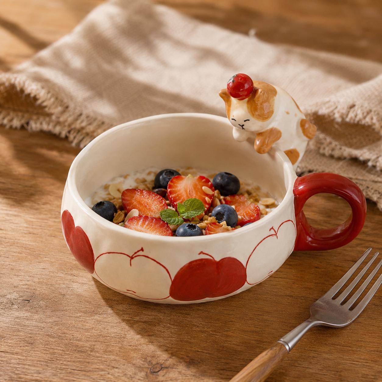Aesthetic Cat Bowls - Etsy