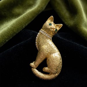 Brooches vintage cat - Etsy 日本