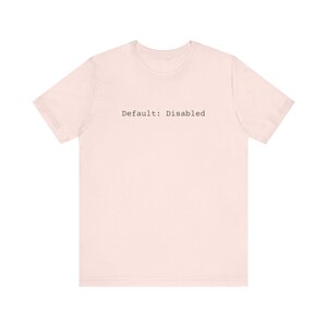Default: Disabled - Code Tee | Programmer Tech T-Shirt image 4