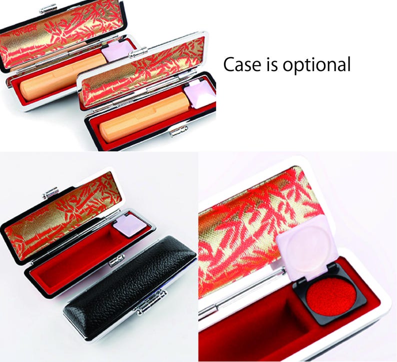 Japanese Hanko Stamp – Custom Name Seal in akane Wood stamp Personalized Signature Stamp Kanji or English Carving Unique Gift from Japan image 9