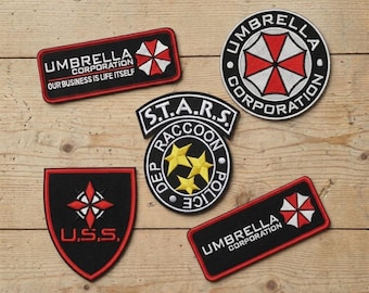 UBCS - Resident Evil - Umbrella Logo - Embroidered Patch - Iron