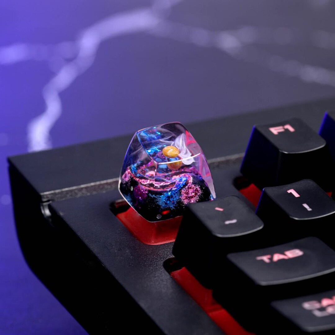 Solar System Key Cap Mars Keycap, Solar System Odd Keyboard Button, Galaxy Keycap, Anime ...