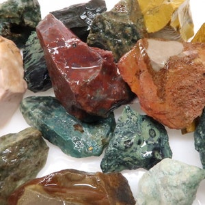 Premium Mixed Jasper Rough Rocks - You Choose the Lot Size - Large Stones- 100% Natural