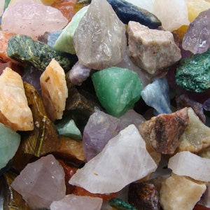 Premium Small Size Rock Tumbler Mixture   - You Choose the Lot Size - Great Variety- 100% Natural