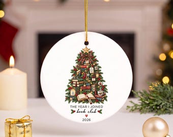 Personalized Hobby Christmas Ornament, Custom Ceramic Christmas Tree Ornament, Interest Keepsake Gift, Unique Holiday Gift For Hobby Lovers