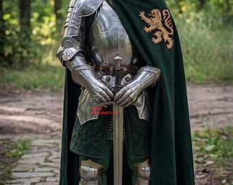 Dark Knight Medieval Alva Cosplay Armor | Antique Dark Soul Suit | Fully Functional Costume